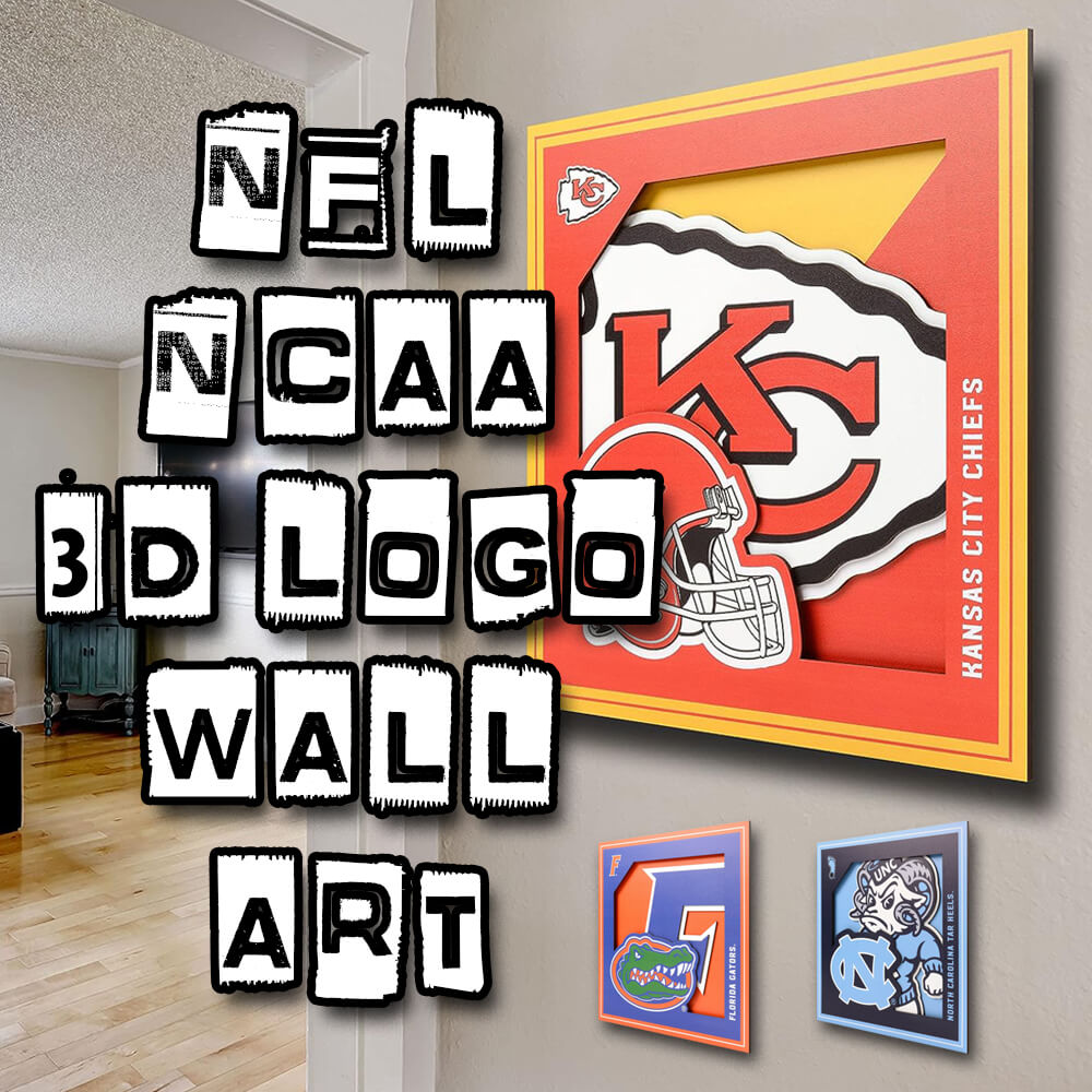 YouTheFan 3D ロゴ WALL ART