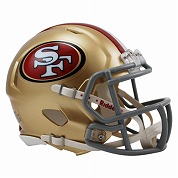 NFL　レプリカミニヘルメット　49ers