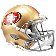 リデル　NFL　レプリカヘルメット（1/1サイズ）　49ers