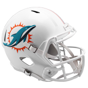 ［オーダー］リデル　NFL　レプリカヘルメット（1/1サイズ）　ドルフィンズ