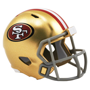 リデル　NFL　ポケットサイズヘルメット　49ers