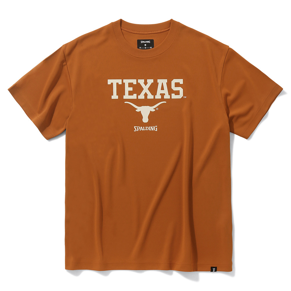 スポルディング Tシャツ テキサス ホーンロゴ【SMT24024TX】バーントオレンジ