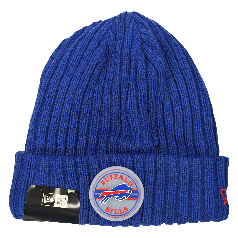 ニューエラ　NFL ニットキャップ PATCHED KNIT 2024　ビルズ（ブルー）