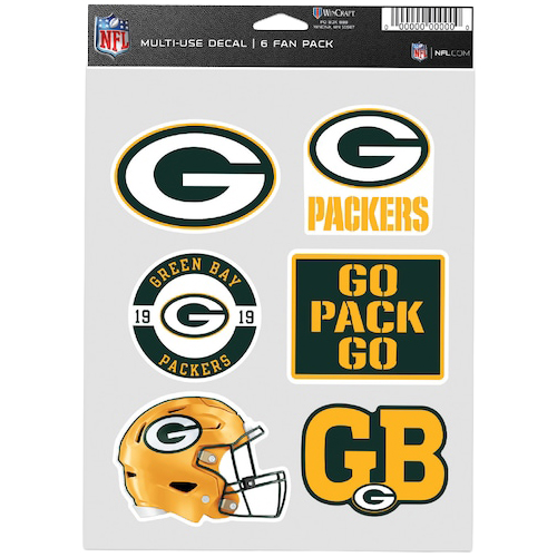 ウィンクラフト NFL マルチユースディキャル パッカーズ