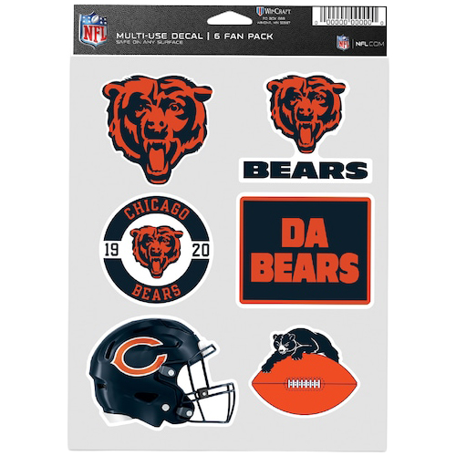 ウィンクラフト NFL マルチユースディキャル ベアーズ