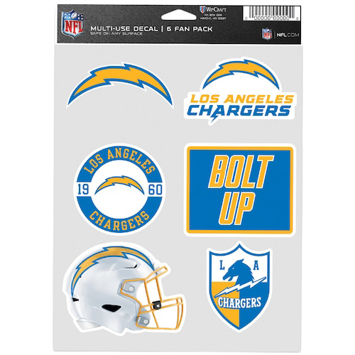 ウィンクラフト NFL マルチユースディキャル チャージャーズ