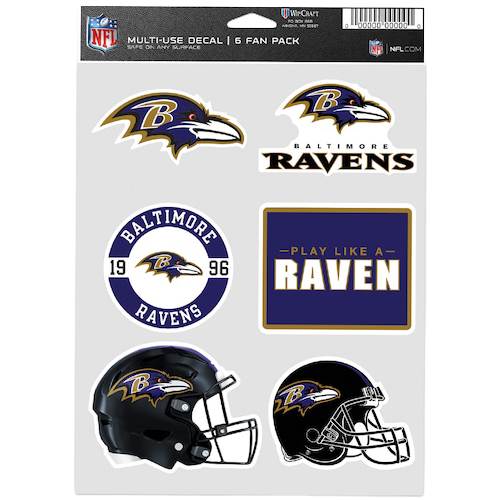 ウィンクラフト NFL マルチユースディキャル レイブンズ