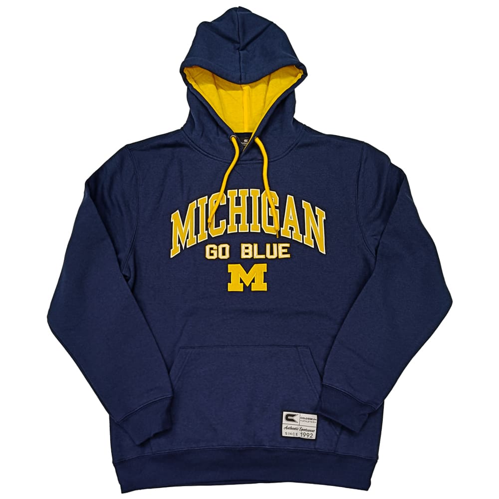 コロシアム　NCAA パーカー　YES CHEF TEAM HOODIE　COFH12084　ミシガン大学（ネイビー）